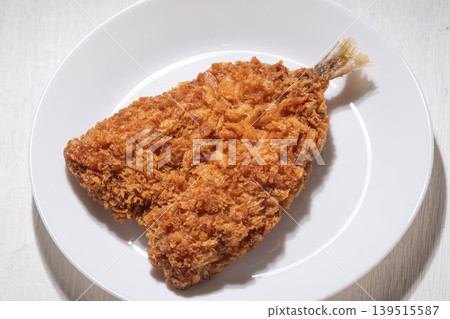 Image of fried horse mackerel 139515587