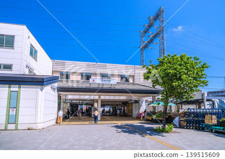 Kawasaki cityscape in Japan View of Tokyu Dentetsu Miyazaki-dai Station etc. Kawasaki cityscape in Japan View of Tokyu Dentetsu Miyazaki-dai Station etc. 139515609