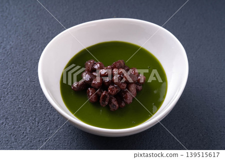 抹茶瓊脂果凍 抹茶瓊脂果凍 139515617