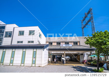 日本川崎市容景觀東急電鐵宮崎岱站等景觀 139515729