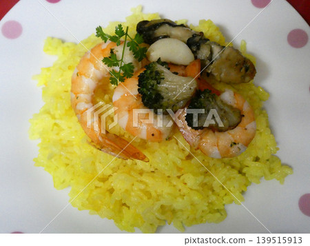 用電鍋在家輕鬆製作西班牙海鮮飯 139515913