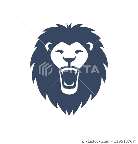 Lion Head Silhouette Logo Illustration Vector Template Lion Head Silhouette Logo Illustration Vector Template 139516767