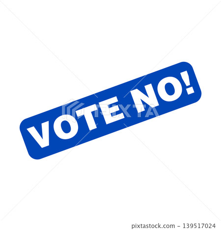 Vote No Letter Rubber Stamp Template Design Vote No Letter Rubber Stamp Template Design 139517024