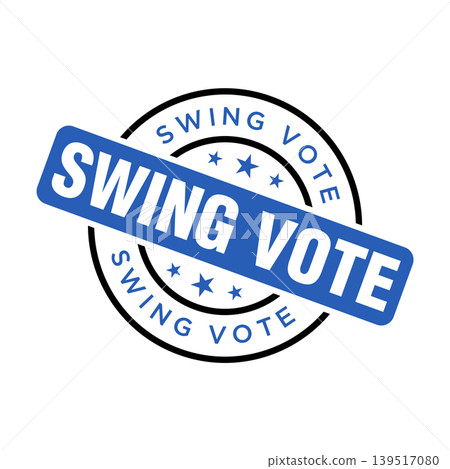 Swing Vote Letter Rubber Stamp Template Design Swing Vote Letter Rubber Stamp Template Design 139517080