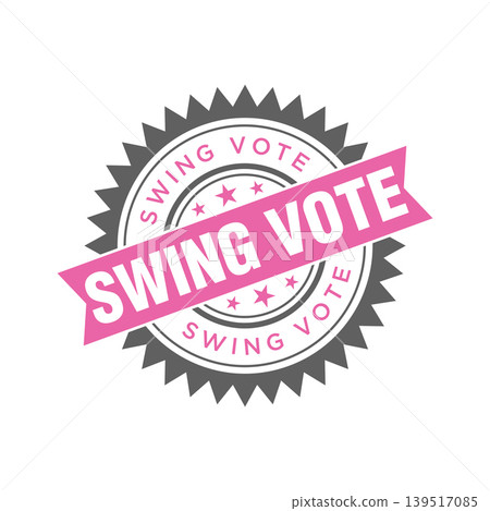 Swing Vote Letter Rubber Stamp Template Design Swing Vote Letter Rubber Stamp Template Design 139517085