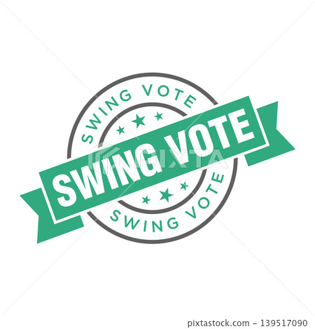 Swing Vote Letter Rubber Stamp Template Design Swing Vote Letter Rubber Stamp Template Design 139517090