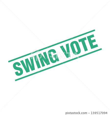 Swing Vote Letter Rubber Stamp Template Design Swing Vote Letter Rubber Stamp Template Design 139517094