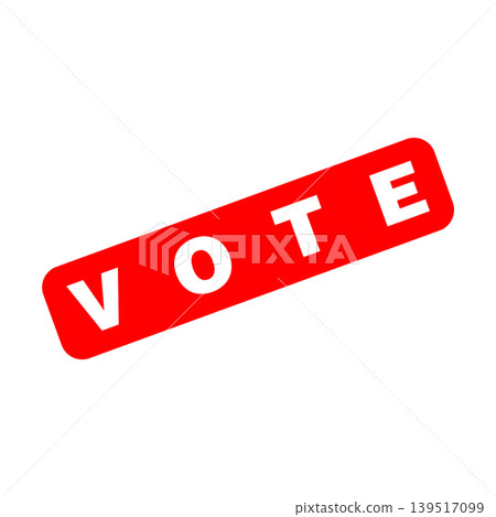 Vote Letter Rubber Stamp Template Design Vote Letter Rubber Stamp Template Design 139517099