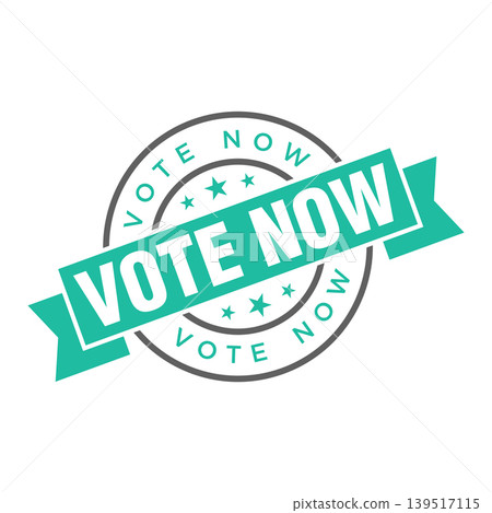 Vote Now Letter Rubber Stamp Template Design Vote Now Letter Rubber Stamp Template Design 139517115
