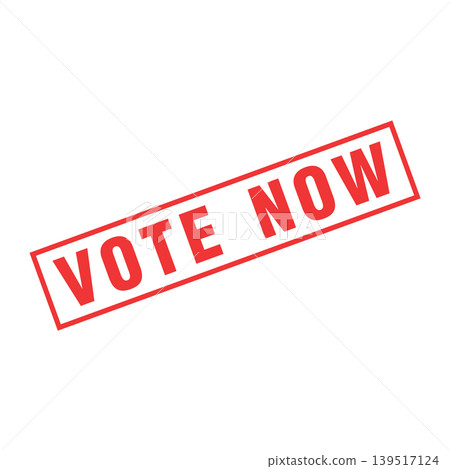 Vote Now Letter Rubber Stamp Template Design Vote Now Letter Rubber Stamp Template Design 139517124