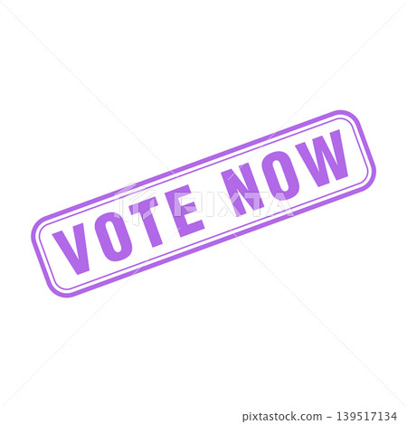 Vote Now Letter Rubber Stamp Template Design Vote Now Letter Rubber Stamp Template Design 139517134