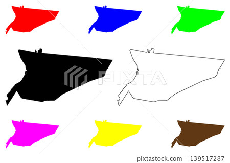 Salto city (Oriental Republic of Uruguay) map vector illustration, scribble sketch Salto map Salto city (Oriental Republic of Uruguay) map vector illustration, scribble sketch Salto map 139517287