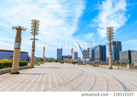 Symbol Promenade Park (Yume no Ohashi Bridge), Aomi, Koto Ward, Tokyo Symbol Promenade Park (Yume no Ohashi Bridge), Aomi, Koto Ward, Tokyo 139519197