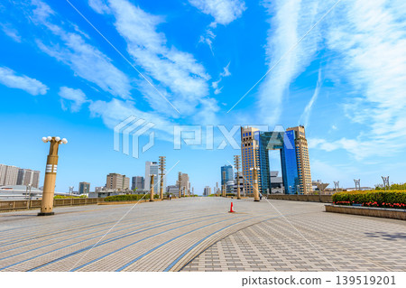 東京都江東區青海市象徵長廊公園(夢之大橋) 東京都江東區青海市象徵長廊公園(夢之大橋) 139519201