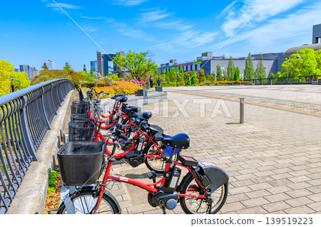 Symbol Promenade Park (West Promenade) in Aomi, Koto Ward, Tokyo Symbol Promenade Park (West Promenade) in Aomi, Koto Ward, Tokyo 139519223