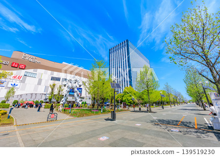 東京都江東區青海的Symbol Promenade Park(西長廊) 東京都江東區青海的Symbol Promenade Park(西長廊) 139519230