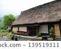 Shirakawa-go on a cloudy spring day 139519311