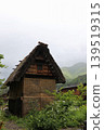 Shirakawa-go on a cloudy spring day 139519315
