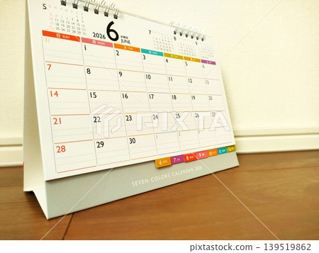 Desk calendar Desk calendar 139519862