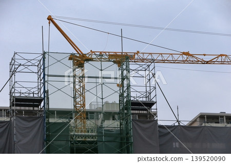 Image of external scaffolding (framework scaffolding) Image of external scaffolding (framework scaffolding) 139520090