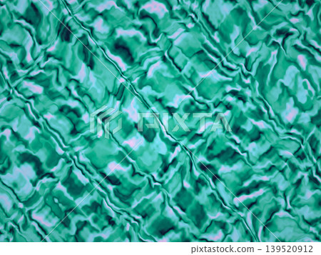 Abstract texture background with shimmering turquoise interference waves; a vibrant, flowing pattern reminiscent of mineral crystals. Abstract texture background with shimmering turquoise interference waves; a vibrant, flowing pattern reminiscent of mineral crystals. 139520912
