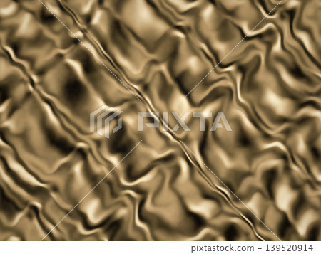 Abstract texture background with overlapping smooth golden waves; a luxurious marble pattern with a three-dimensional feel. Abstract texture background with overlapping smooth golden waves; a luxurious marble pattern with a three-dimensional feel. 139520914