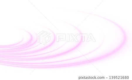 Purple neon concentric arc soundwave (transparent background/black background) Purple neon concentric arc soundwave (transparent background/black background) 139521680