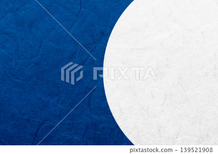 藍色和紙,藍白相框 藍色和紙,藍白相框 139521908