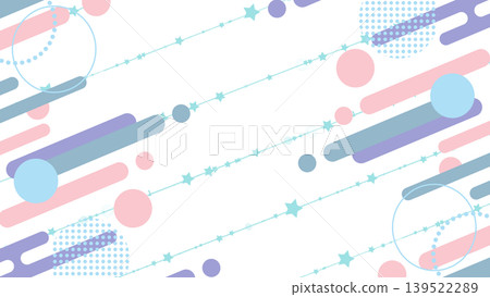 孟菲斯圖案畫框 孟菲斯圖案畫框 139522289