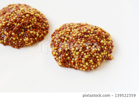 Wholegrain mustard seeds in brine Wholegrain mustard seeds in brine 139522359