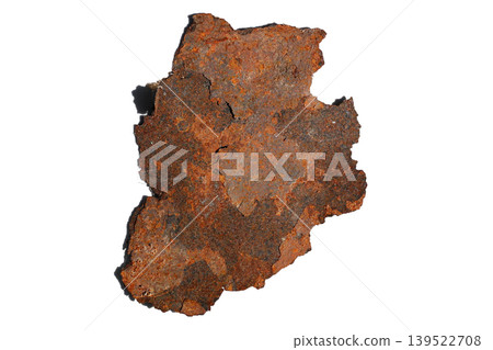 Pieces of old rusty of zinc sheet Pieces of old rusty of zinc sheet 139522708