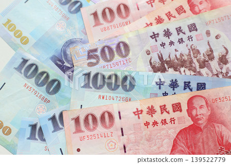 Taiwan dollar banknotes, Taiwan Currency Taiwan dollar banknotes, Taiwan Currency 139522779