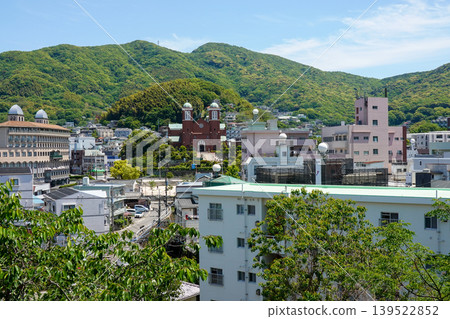 Urakami Cathedral as seen from Nagasaki Peace Park (photographed in May 2026) Urakami Cathedral as seen from Nagasaki Peace Park (photographed in May 2026) 139522852