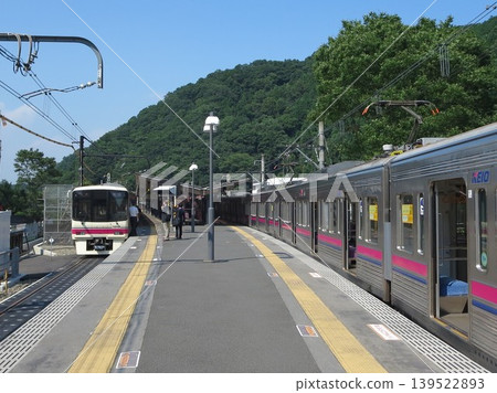 July 10, 2015, Takaosanguchi Station, Keio Takao Line July 10, 2015, Takaosanguchi Station, Keio Takao Line 139522893