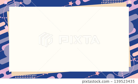 Memphis pattern frame background wallpaper Memphis pattern frame background wallpaper 139523435