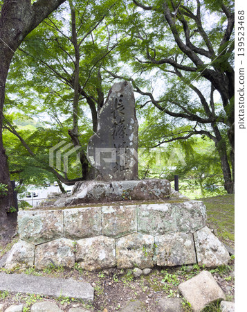 Nagashino Castle Ruins - Stone Monument (Shinshiro City, Aichi Prefecture) Nagashino Castle Ruins - Stone Monument (Shinshiro City, Aichi Prefecture) 139523468