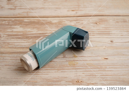 Bangkok, Thailand May 4, 2026 Asthma and chronic obstructive pulmonary disease COPD, metered dose inhaler MDI. Bangkok, Thailand May 4, 2026 Asthma and chronic obstructive pulmonary disease COPD, metered dose inhaler MDI. 139523864