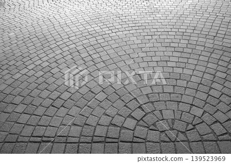 Cobblestone roadbed finish paving 6 Cobblestone roadbed finish paving 6 139523969