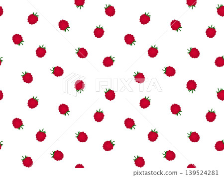 Raspberry seamless pattern B-31' Raspberry seamless pattern B-31' 139524281