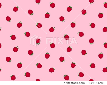 Raspberry seamless pattern B-32' Raspberry seamless pattern B-32' 139524283
