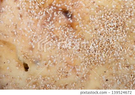 Comforting toasted grains. Wholesome snack showcasing toasted grains and comforting colors. An inviting sesame pie with textured crust featuring toasted seeds and warm tones Comforting toasted grains. Wholesome snack showcasing toasted grains and comforting colors. An inviting sesame pie with textured crust featuring toasted seeds and warm tones 139524672