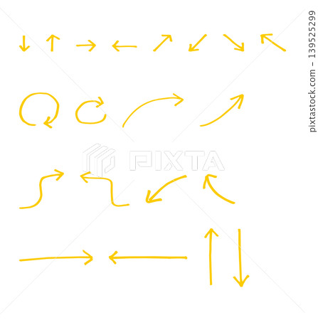 simple hand drawn arrows simple hand drawn arrows 139525299