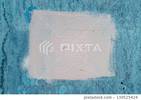 Vintage artistic surface. Weathered turquoise plaster perfect for creative designs. Aged and distressed turquoise wall with peeling paint suitable for artistic projects Vintage artistic surface. Weathered turquoise plaster perfect for creative designs. Aged and distressed turquoise wall with peeling paint suitable for artistic projects 139525424