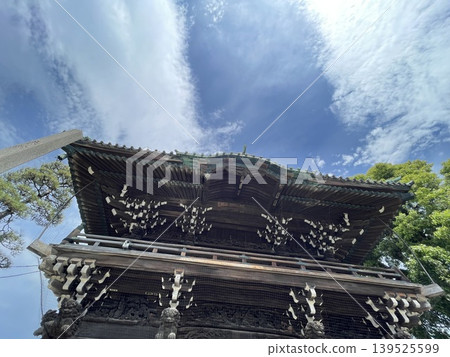 東京熱門旅遊景點柴又帝釋天寺的二天門。 139525599