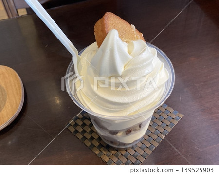 Baked Goods × Soft Serve Ice Cream ~ Cake Sponge and Financier ② Baked Goods × Soft Serve Ice Cream ~ Cake Sponge and Financier ② 139525903