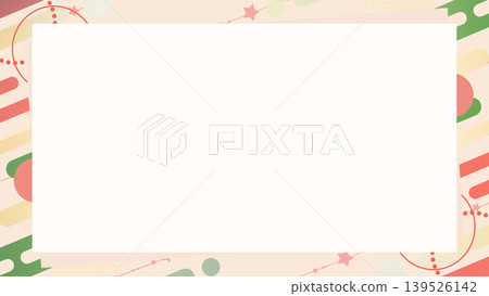 Memphis pattern frame background wallpaper Memphis pattern frame background wallpaper 139526142