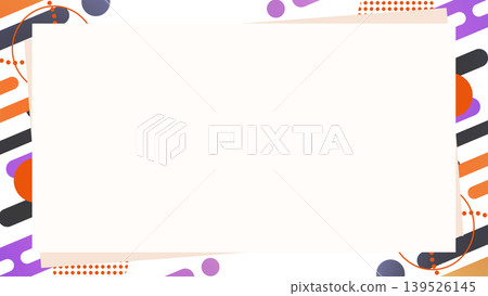 Memphis pattern frame background wallpaper Memphis pattern frame background wallpaper 139526145