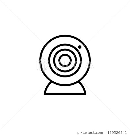 Video Conference Webcam Icon Video Conference Webcam Icon 139526241