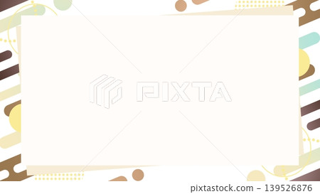 Memphis pattern frame background wallpaper Memphis pattern frame background wallpaper 139526876