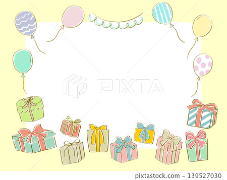 Gift frame for celebrations Gift frame for celebrations 139527030